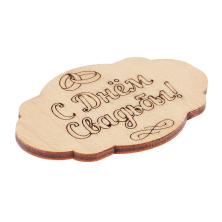 Бирка дерево "С Днем Свадьбы" 60*40мм арт.3103597