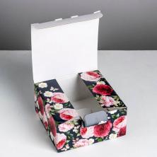 Коробка складная "Квадрат" 15*15*7см арт.4940688