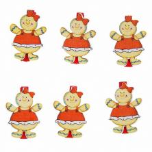 Прищепки "Веселые человечки" 48*6мм арт.154183 микс (6шт)