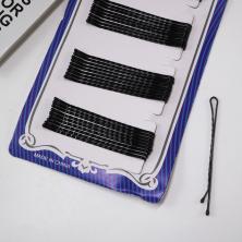 Невидимки для волос 5,5-6см арт.ФУ-9476 черный (36шт)