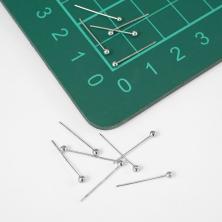 Штифт "Шарик" 15мм  арт.ФУ-11829 серебро