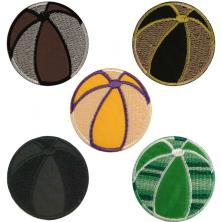 Термоаппликация "Мяч" 55мм арт.13580 ассорти