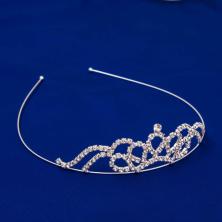 Диадема 35мм арт.4096916 серебро