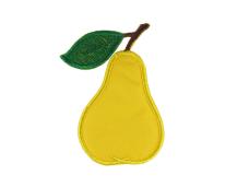 Термоаппликация "Груша" 75*45мм арт.7004