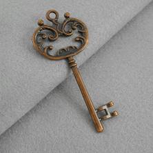 Подвеска "Ключ" 30*67мм арт.MFP-11 ант.медь