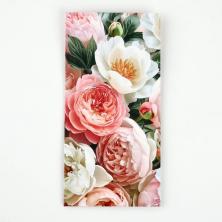 Конверт для денег "Пионы" 16,5*8см 10891955