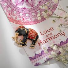 Брошь эмаль 