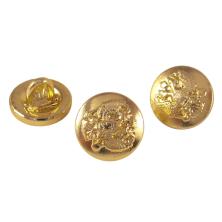 Пуговица "Герб РФ" металл арт.ФУ-9511 14мм золото