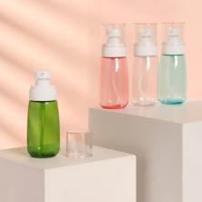 Флакон ПЭТ с дозатором  80мл d-4,3см h-12см арт.6939767 микс