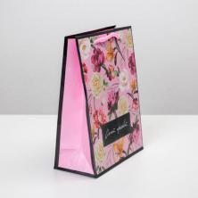 Пакет ламинат 23*18*8см "Самой красивой" арт.6582648