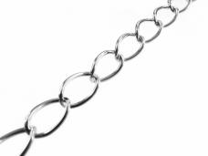 Цепь металл 15*10*1,2мм арт.A1402 серебро