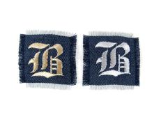 Термоаппликация "B" 60*60мм арт.402