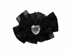 Брошь на булавке "Бант" арт.CTF-2480 черный