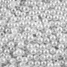 Бусины акрил  4мм арт.ФУ-3732 (400гр)