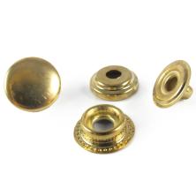 Кнопка кольцо 15мм золото (10шт)