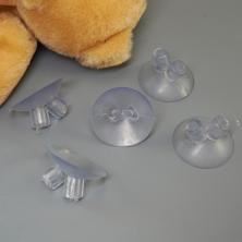 Присоска 3,5см два отверстия арт.ФУ-8001